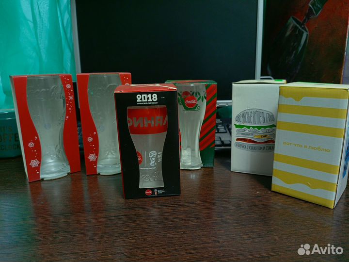 Коллекционные стаканы Coca Cola (Кока кола)