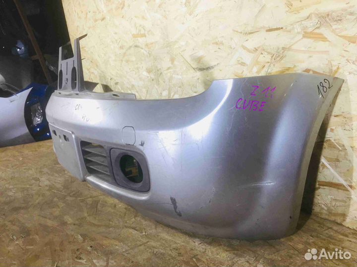 Бампер передний Дорест nissan Cube Z11 Серыйцарапи
