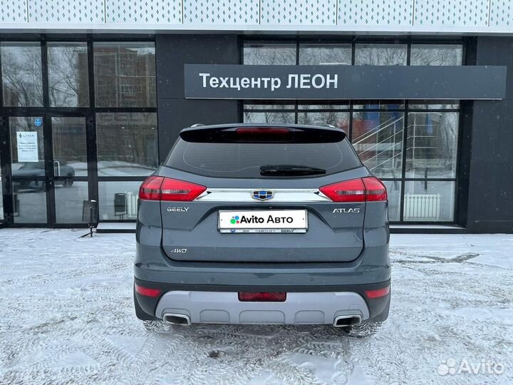 Geely Atlas 2.4 AT, 2020, 56 000 км