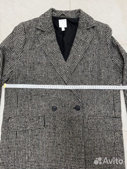 Пальто пиджак hm L новое оверсайз