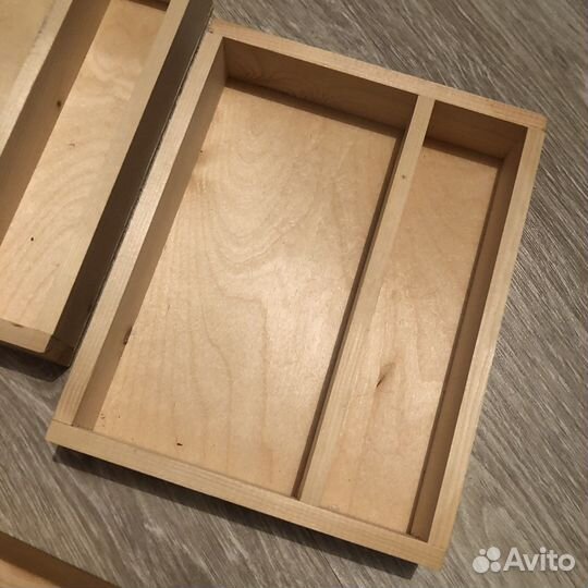 Деревянные ящики для подарков боксов