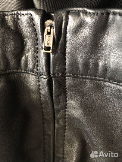 Кожаная юбка натуральная 50-52 и 46-48