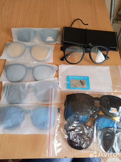 Солнцезащитные очки 5 в 1 магнитные