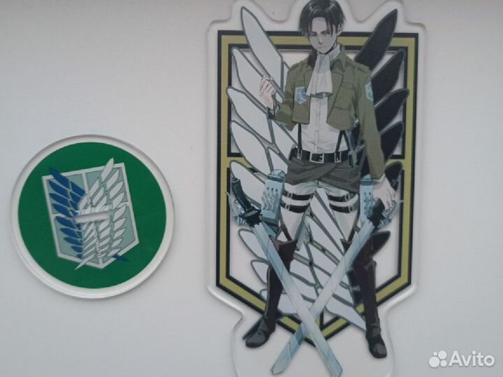 Акриловая фигурка Леви из аниме 