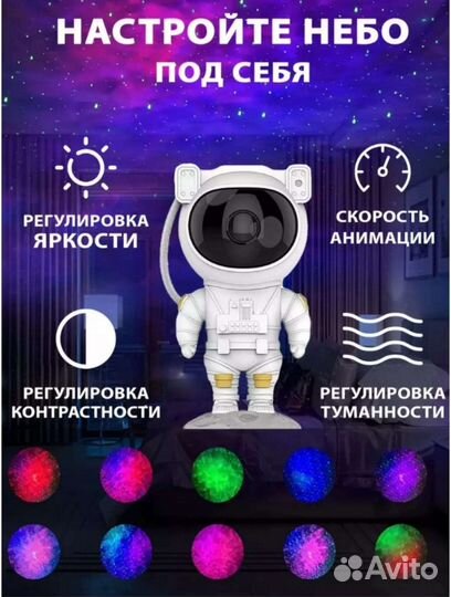 Ночник проектор звездного неба