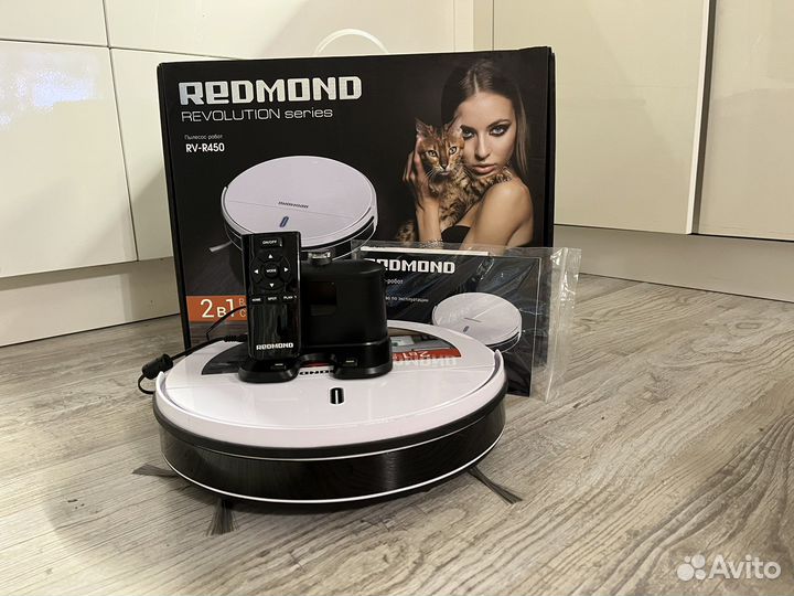 Робот пылесос redmond rv r450