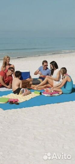 Пляжный коврик антипесок,для пикника