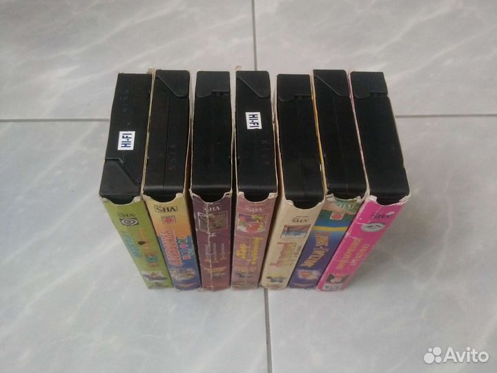 Мультфильмы СССР от союз и др Видео кассеты /VHS