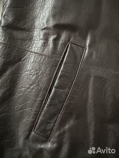 Дубленка натуральная мужская 58