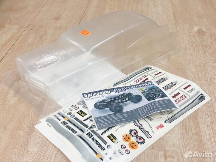 Hpi Savage X4,6/Flux 1/8 кузов Grave Robber