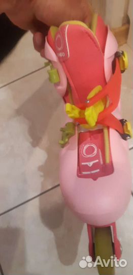 Роликовые коньки детские 32-34