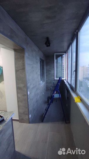 Утепление и обшивка балконов, лоджий