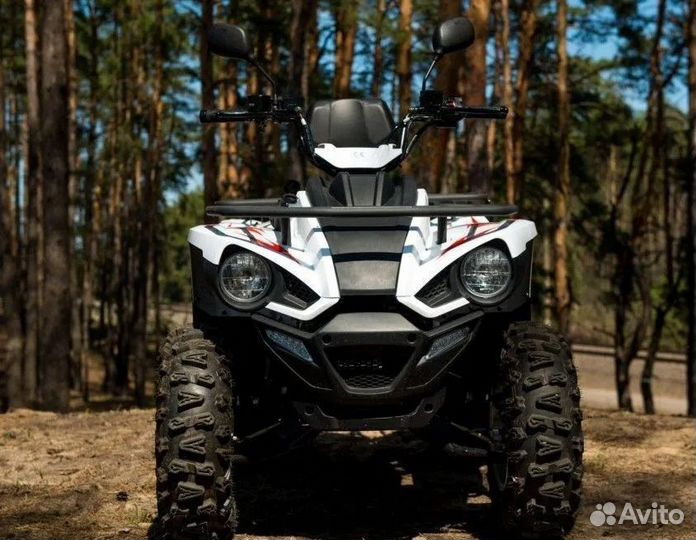 Квадроцикл Linhai Yamaha Z180 белый