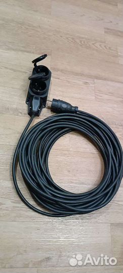 Удлинитель электрический кг 15м двойная розетка