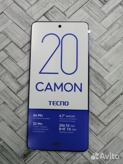 TECNO Camon 20, 8/256 ГБ