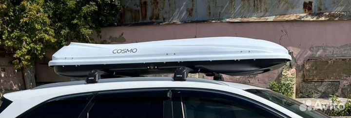 Крышка автобокса Yuago Cosmo белого цвета