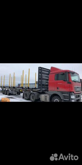 Услуги шоссейных лесовозов с манипулятором и без