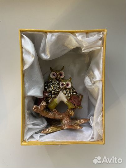 Шкатулка для украшений совы