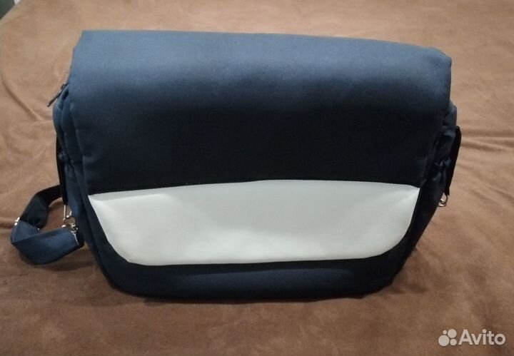 Коляска 2в1 Alis alvaro al 07 (т.синий+белая кожа)