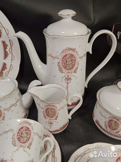 Чайно - кофейный сервиз jlmenau (Ильменау) ГДР