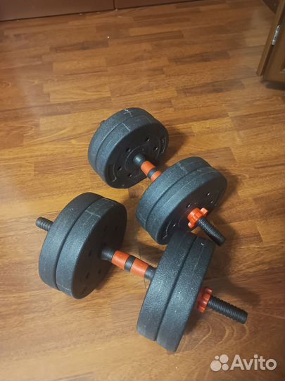Гантели разборные 20 кг бу