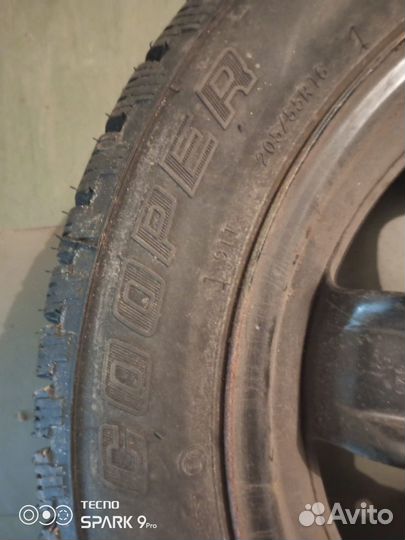 Колеса на дисках r16