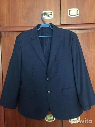 Школьный пиджак на полного мальчика