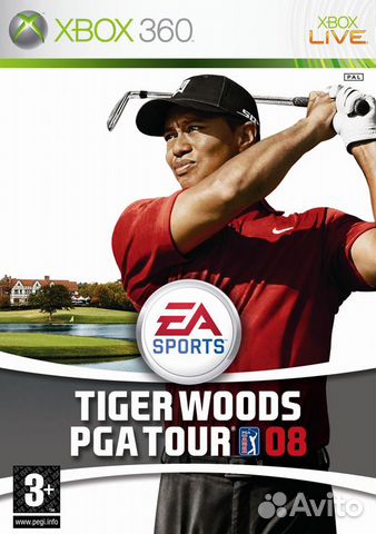 Tiger Woods PGA 08 (Xbox 360) б\у
