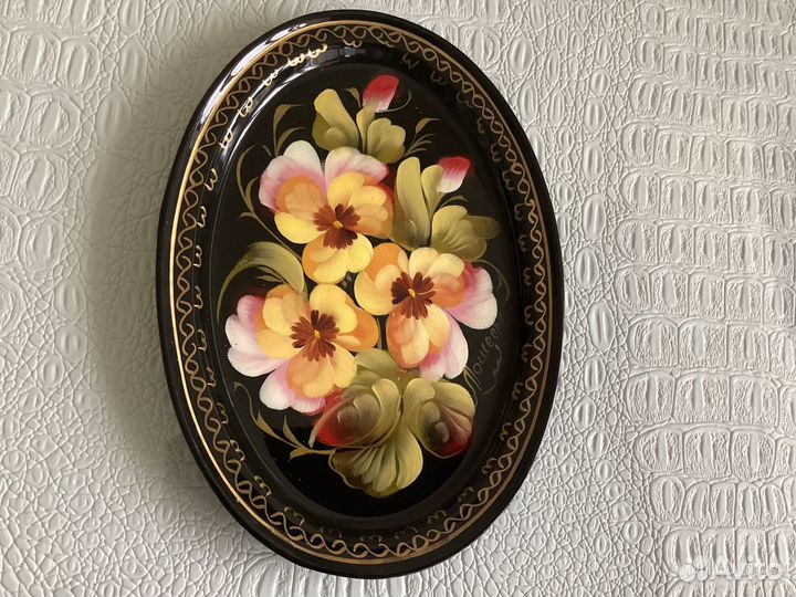 Подносы малые. Жостово