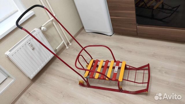 Детские санки с колесами