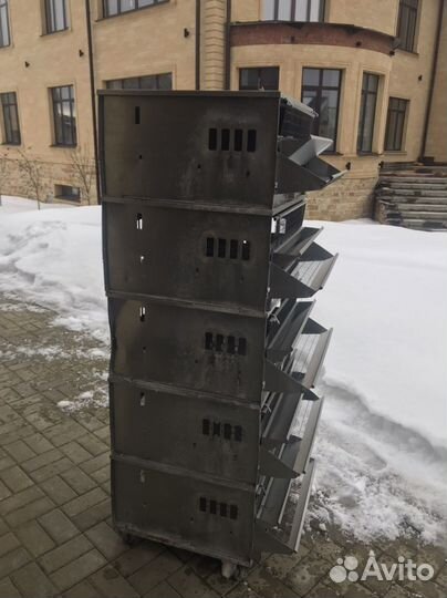 Клетка для перепелов пятиярусная