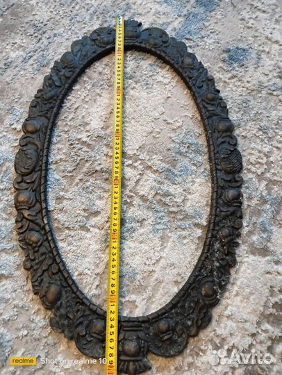 Старинная рамка для зеркала