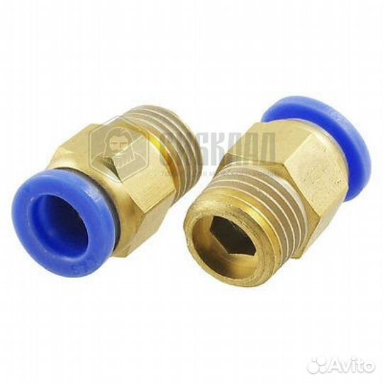 Фитинг латунный для шланга 10*6/ Папа