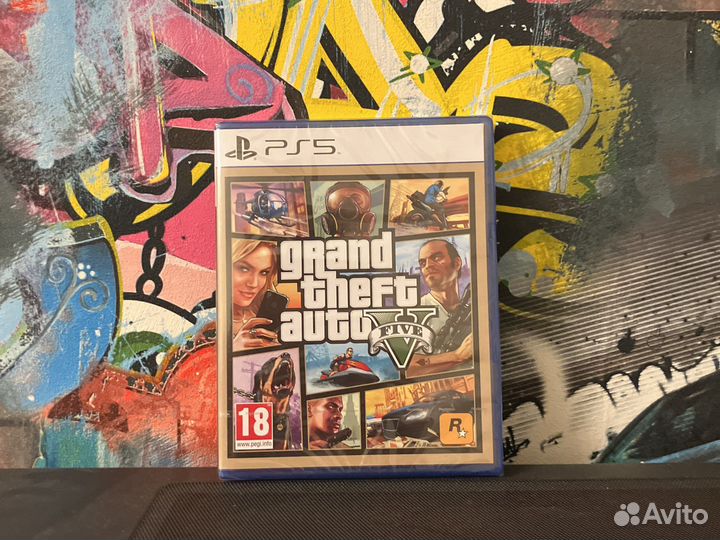 Grand Theft Auto V игра для PS5(Диск.Новый)