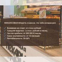 Пекарня по франшизе, прибыльный бизнес без опыта, Чермоз