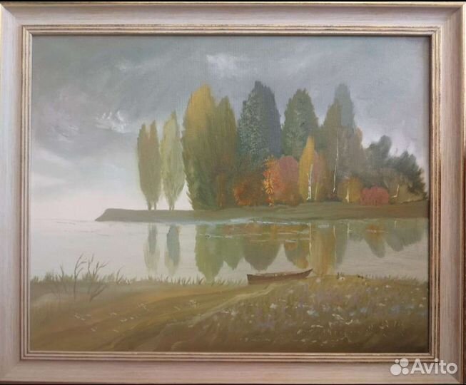 Картина маслом на холсте пейзаж