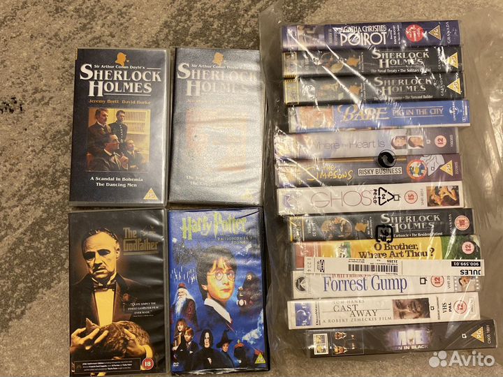 Видеокассеты с фильмами на английском