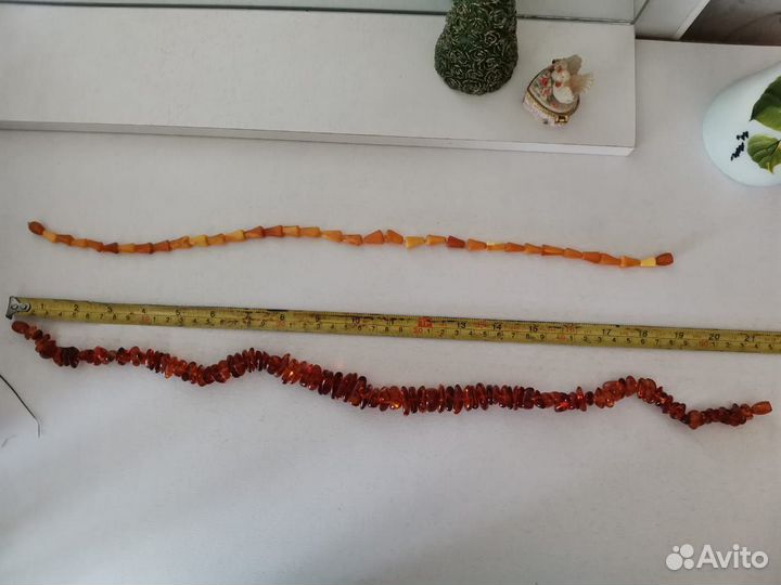 Янтарные бусы