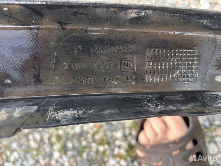 Левая нижняя губа opel astra h