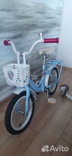 Велосипед детский stels Flyte Lady 16 голубой
