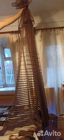 Штора ручная работа