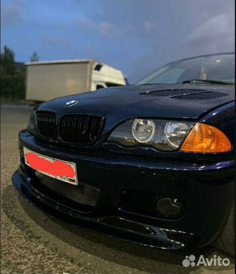 Накладка бампера BMW 3 E46