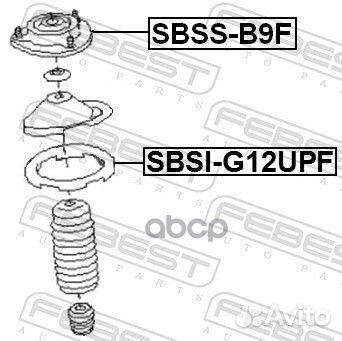 Опора амортизатора sbss-B9F sbss-B9F Febest
