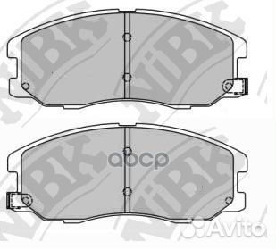 Колодки тормозные дисковые передние NiBK PN0068