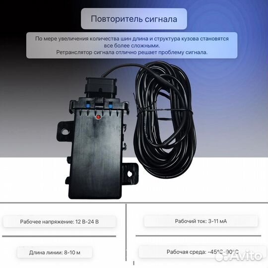 Система контроля давления в шинах tpms