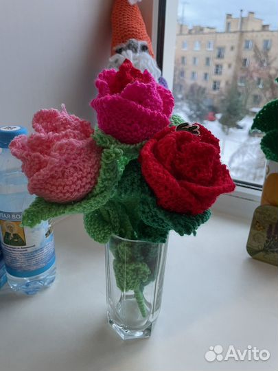 Вязаные игрушки ручной работы