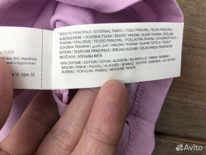 Футболка детская для девочки 68 74 Италия