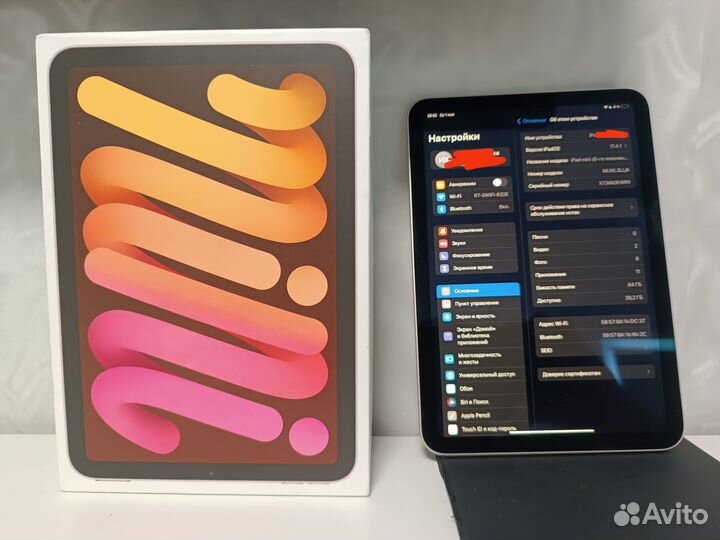 iPad mini 6 (2021) wi-fi pink 64gb