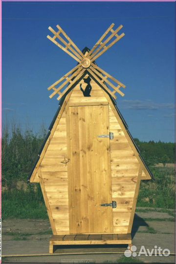 Дачный туалет домик QCI