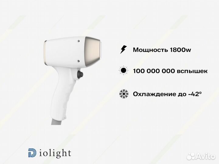 Диодный лазер diolight UltraOne 1800в, рассрочка